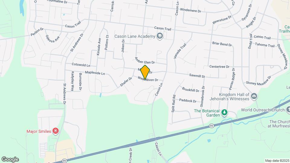 2641 Westhaven Dr Mapa y Detalles de la Ubicación