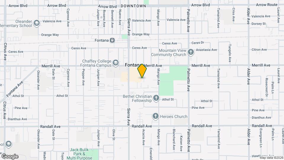 8996 Newport Ave Map and Location Details