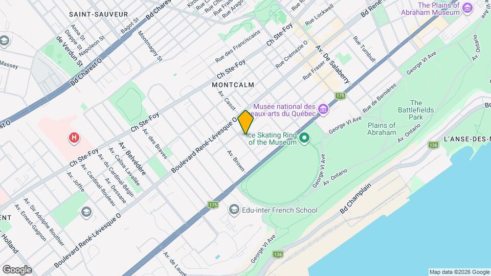 1045 Moncton Av Map and Location Details