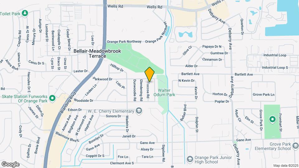 310 Toccoa Rd Map and Location Details