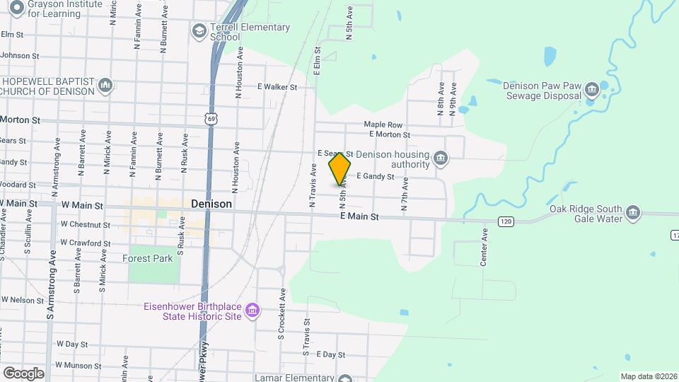 431 E Woodard St, Unit 101 Map and Location Details