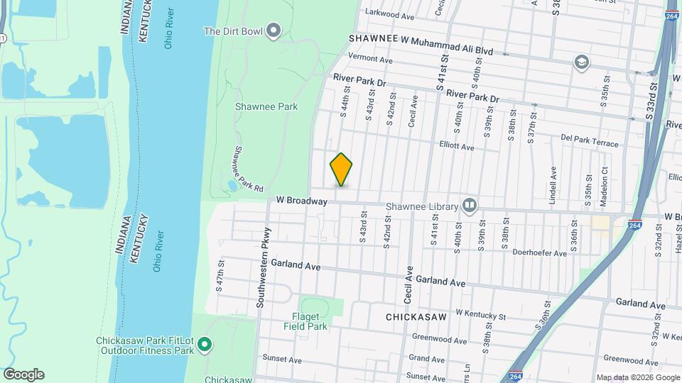 697 S 44th St Map and Location Details