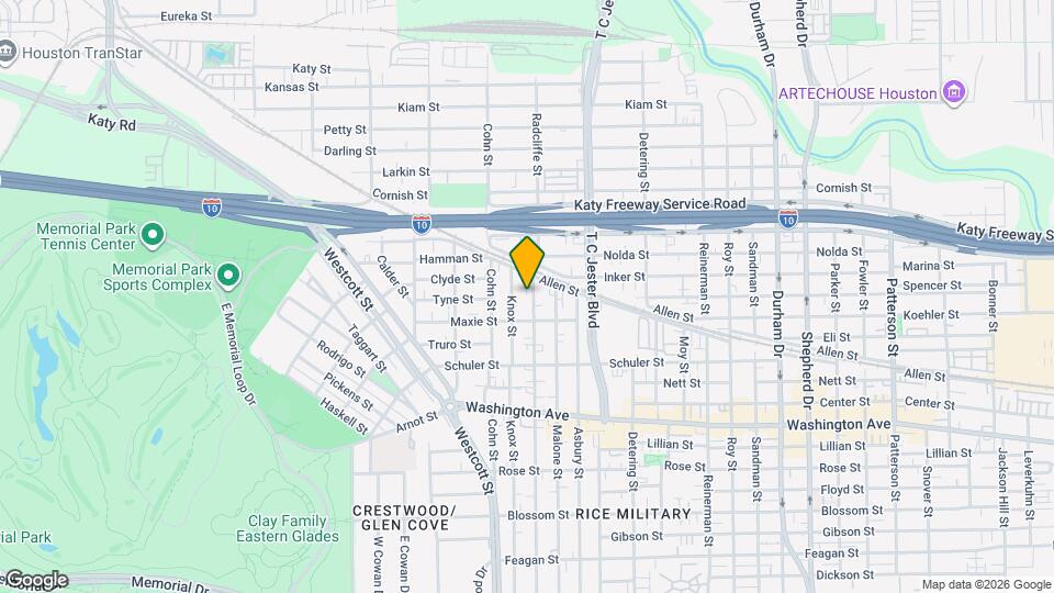1519 Birdsall St Map and Location Details