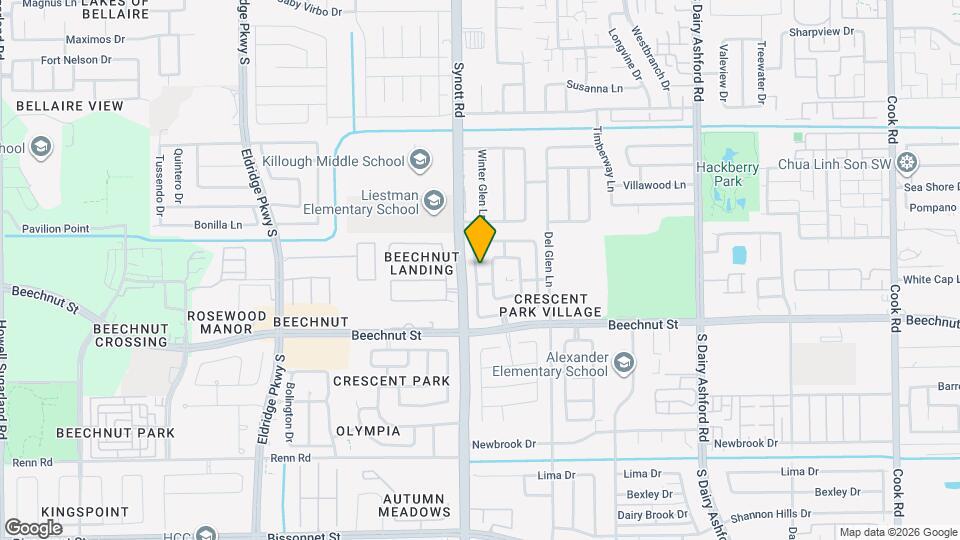 8007 Montague Manor Ln Map and Location Details