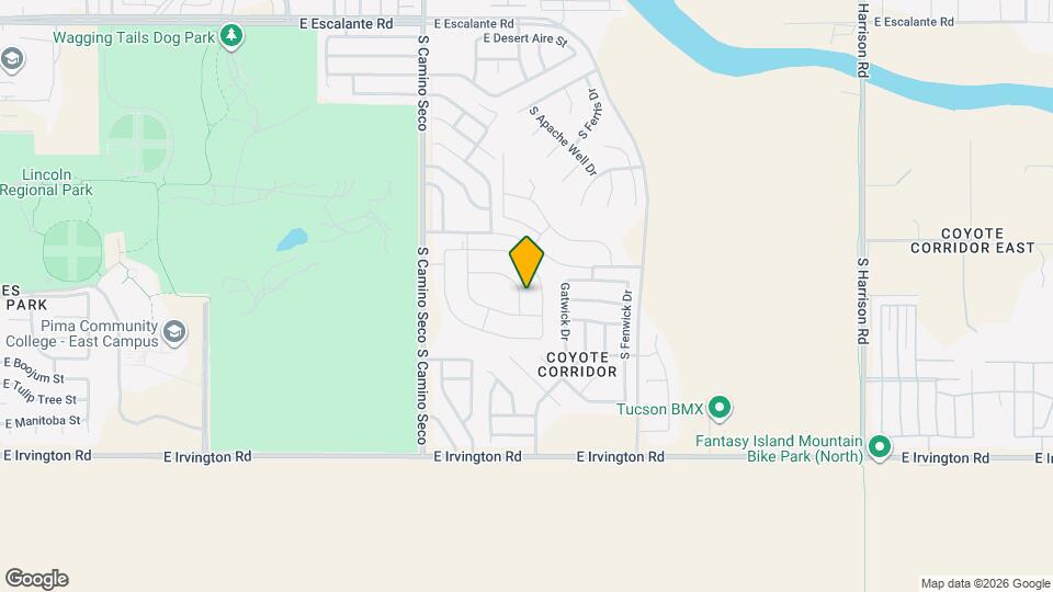 8763 E Pebble Stone Ln Map and Location Details