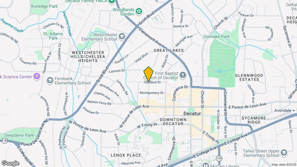 228 Fairview Ave Map and Location Details