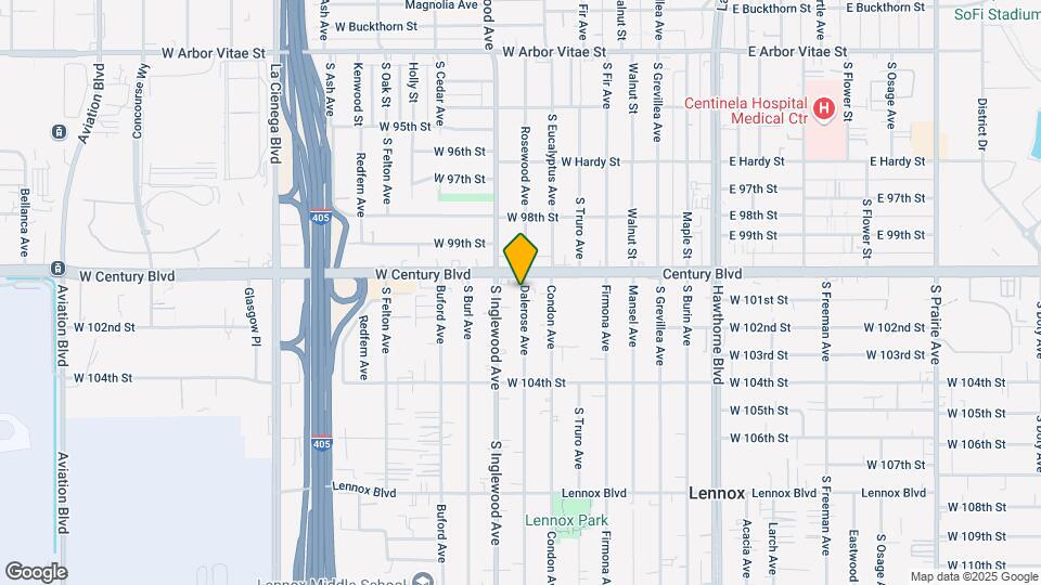 10017 Dalerose Ave Map and Location Details