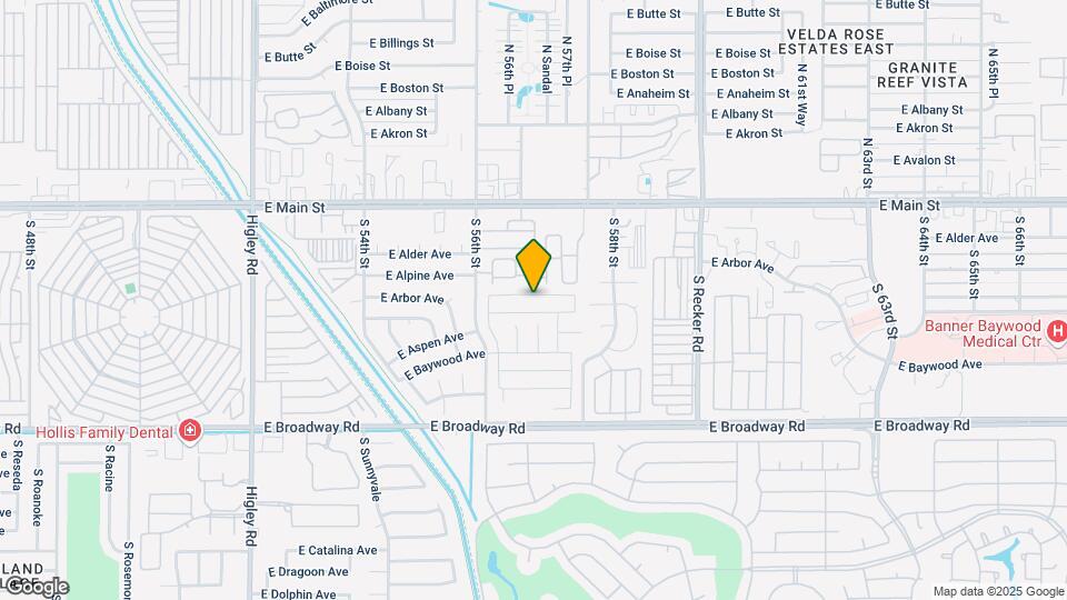 245 S 56th St Map and Location Details