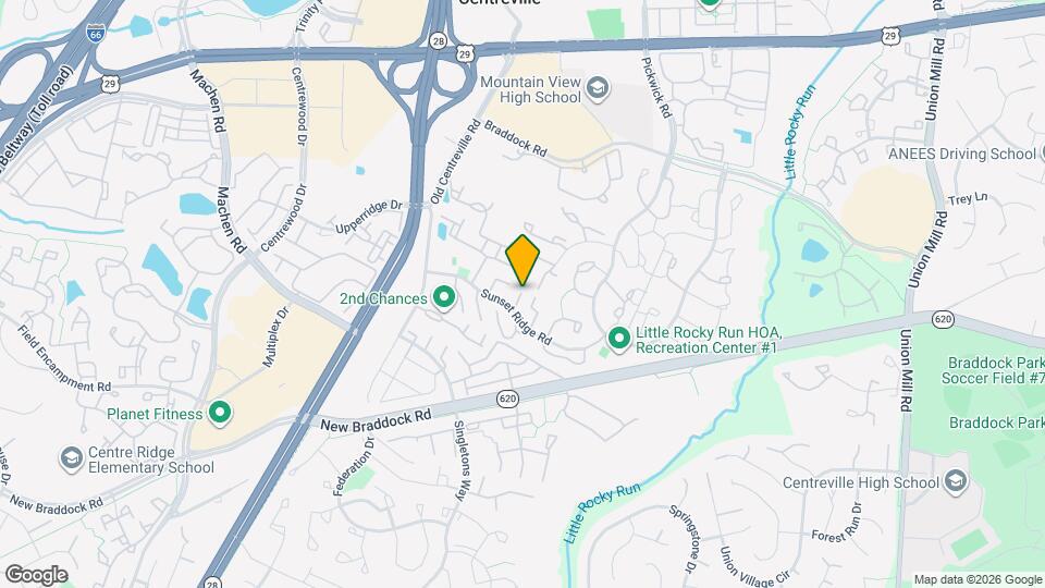6001 Rabbit Hill Ct Map and Location Details