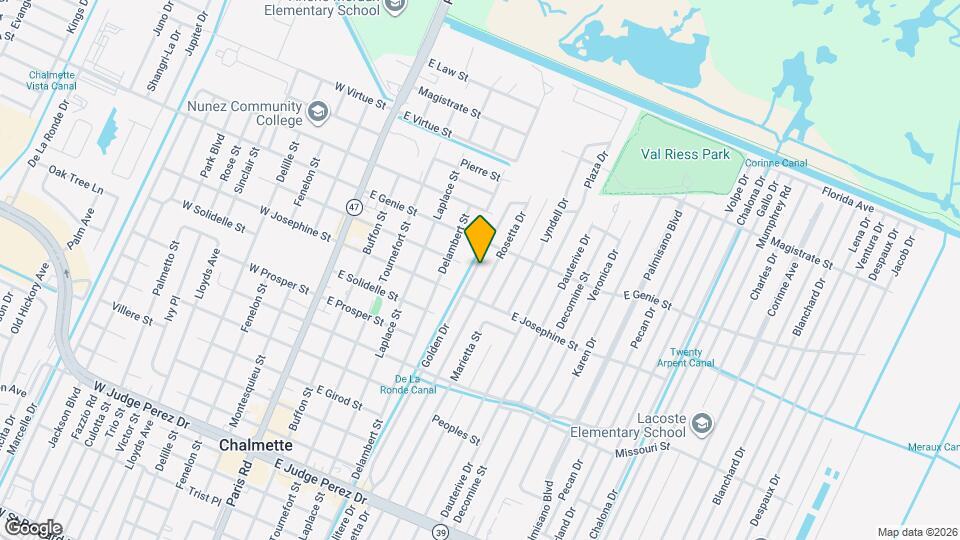 3509 Golden Dr Map and Location Details