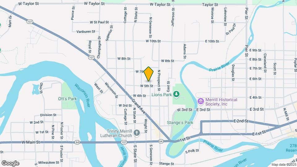 602 N Genesee St Map and Location Details