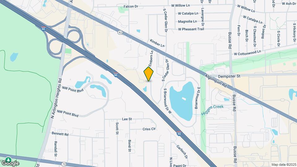 2736 S Embers Ln Map and Location Details