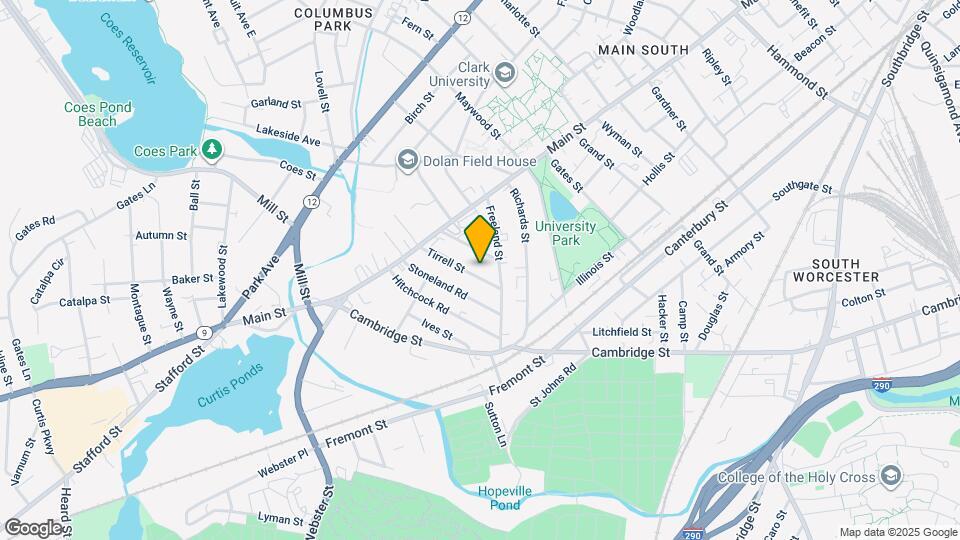 35 Tirrell St Map and Location Details