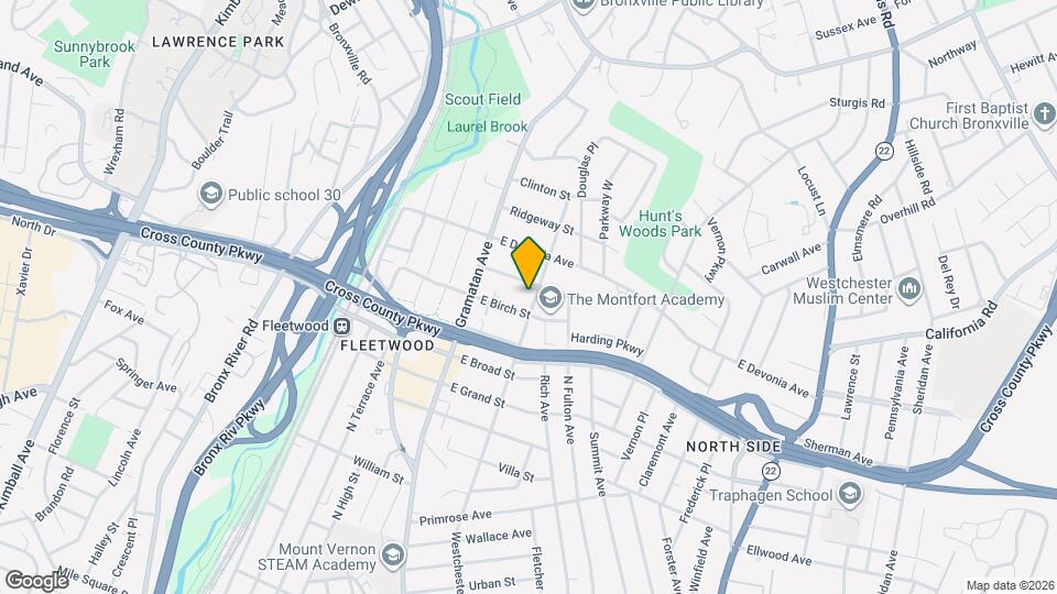 504 Westchester Ave Map and Location Details