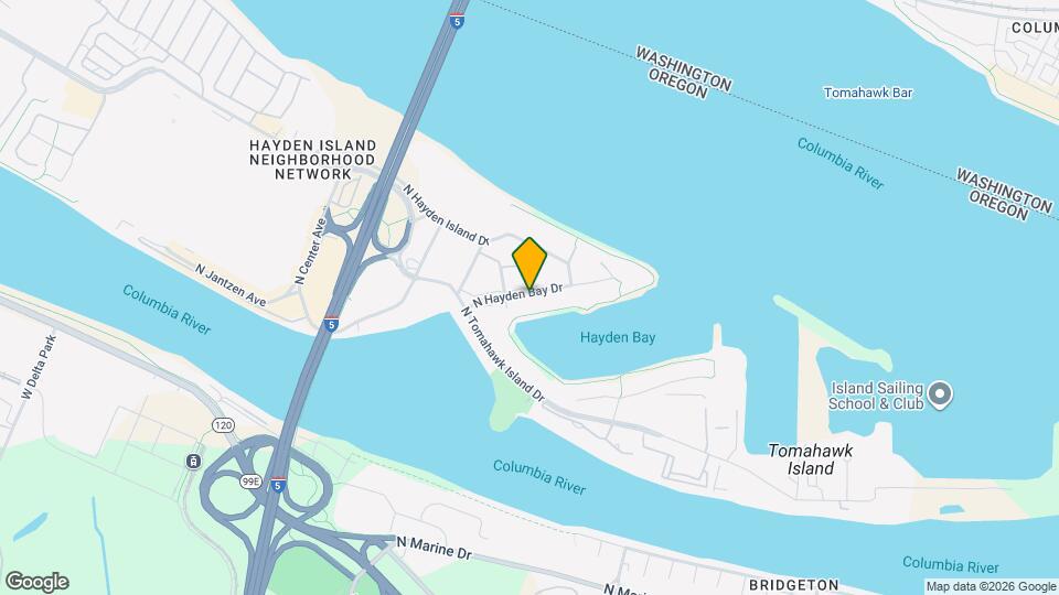 510 N Hayden Bay Dr Map and Location Details