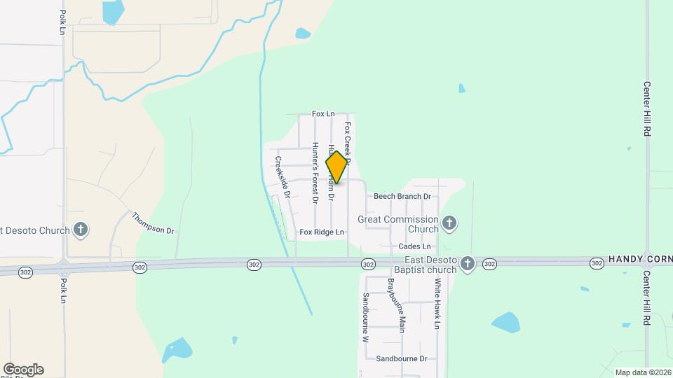 7228 Hunter's Horn Dr Map and Location Details