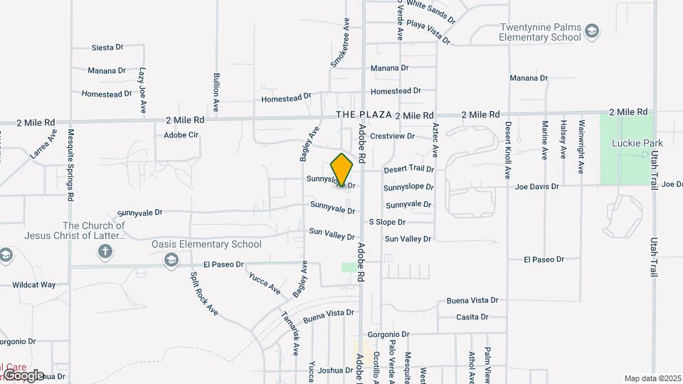 73641 Sunnyslope Dr, Unit 1 Map and Location Details