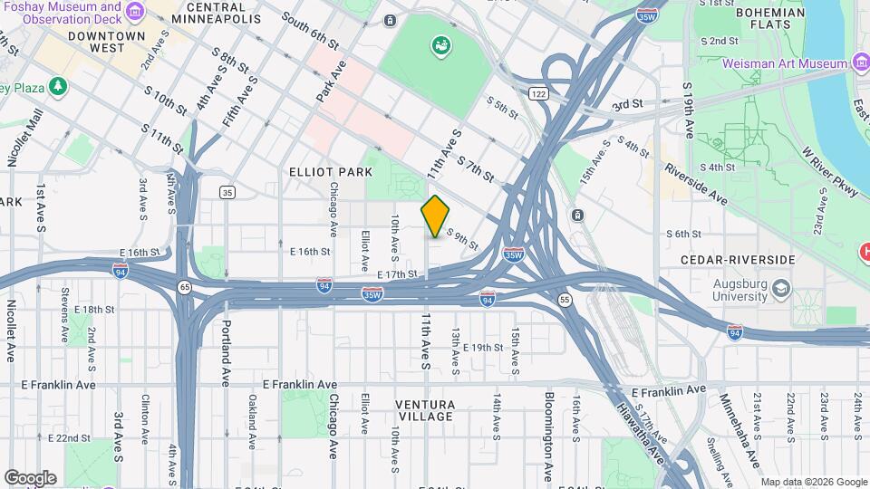 1517 11th Ave S Mapa y Detalles de la Ubicación