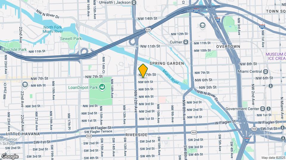 1119 NW 6th St Mapa y Detalles de la Ubicación