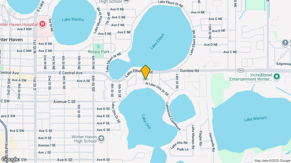 1105 N Lake Otis Dr SE Map and Location Details