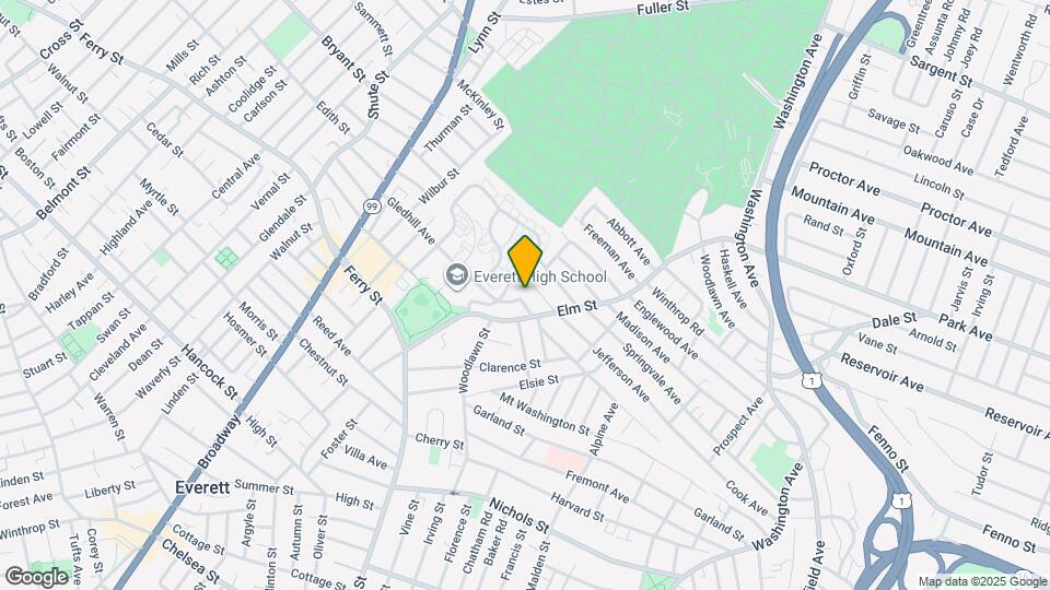 19 Harding Ave Map and Location Details