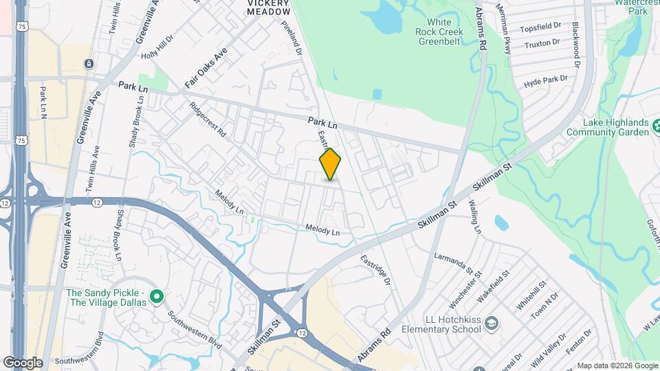 6503 Ridgecrest Rd Map and Location Details