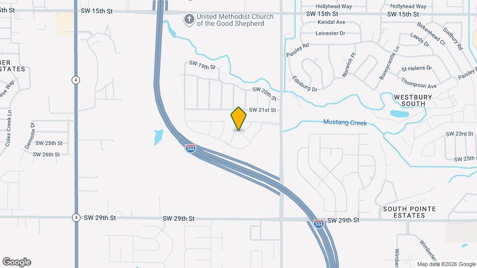 10705 SW 23rd Ter Map and Location Details