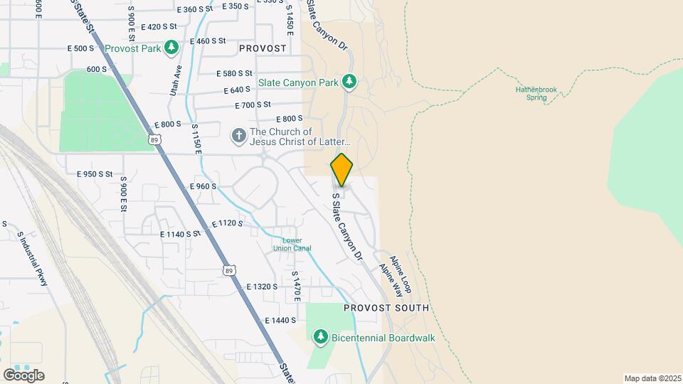 1028 Canyon Vista Rd Map and Location Details