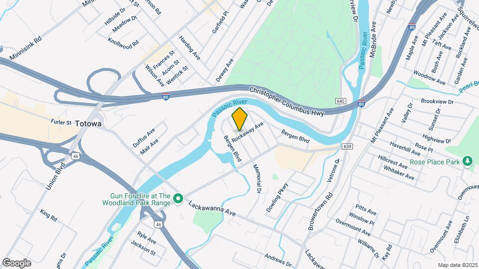 66 Passaic Ave Map and Location Details