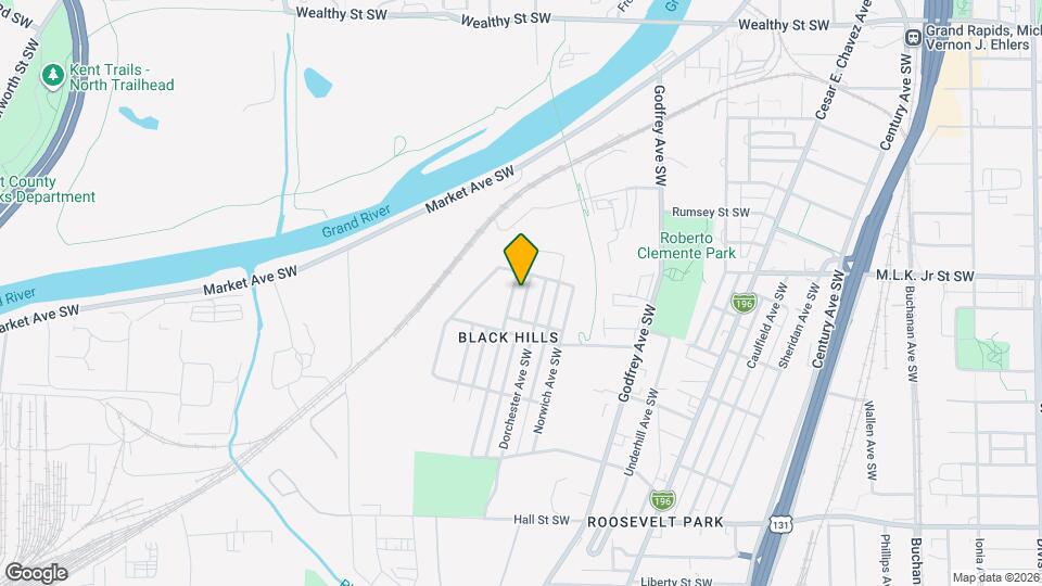 816 Kensington Ave SW Map and Location Details