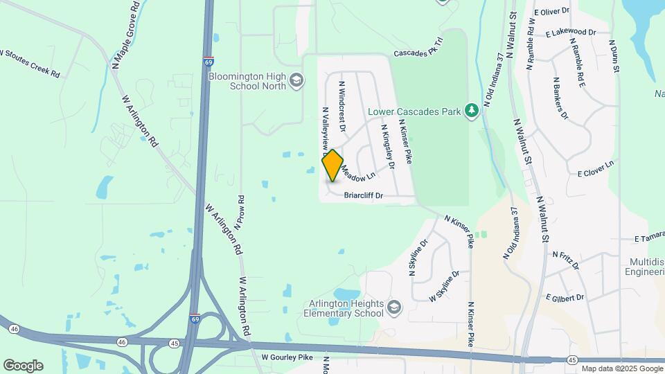 3102 N Valleyview Dr Map and Location Details