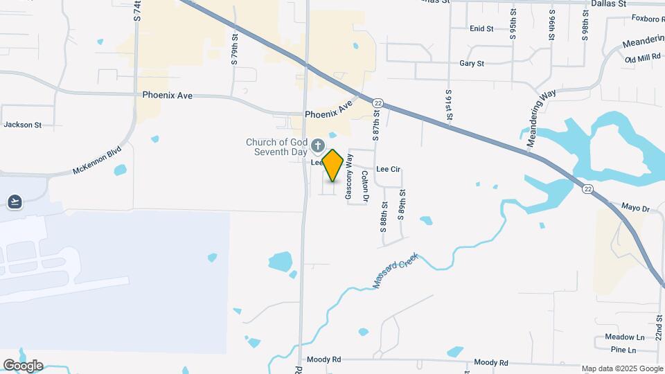 4104 Hunter Way Map and Location Details