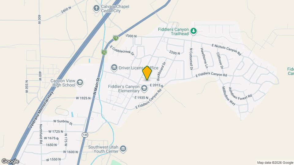 497 E 2015 N Map and Location Details