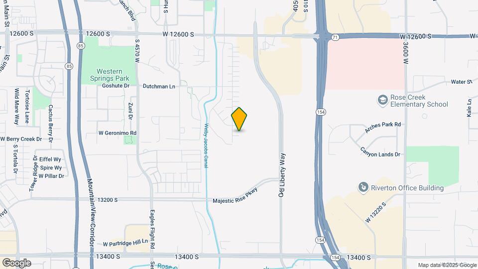 4198 W Gooseneck Ct Map and Location Details