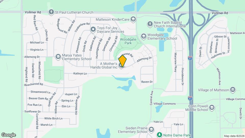 5663 Allemong Dr Map and Location Details