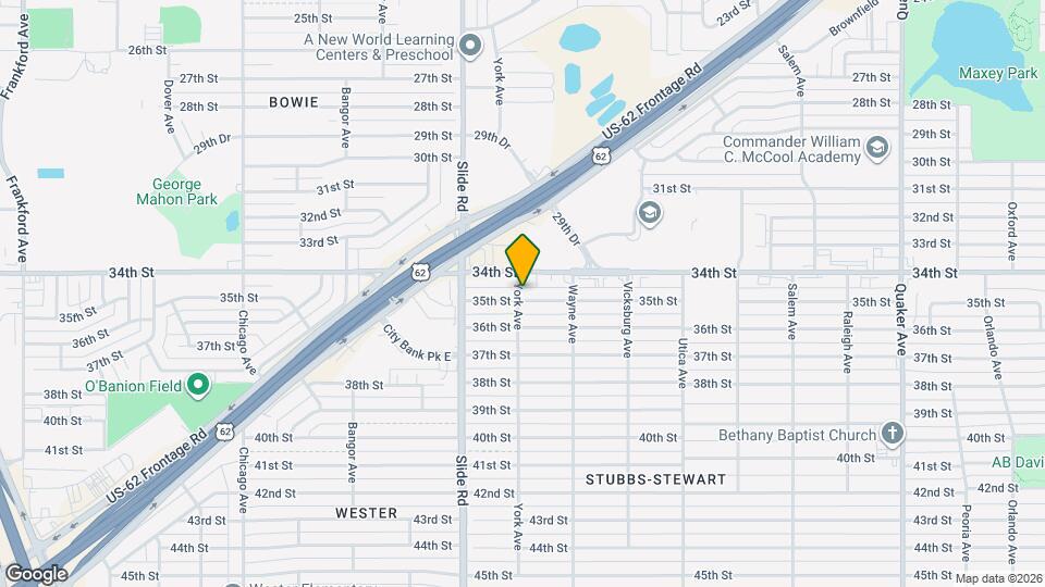 5024 35th St Map and Location Details