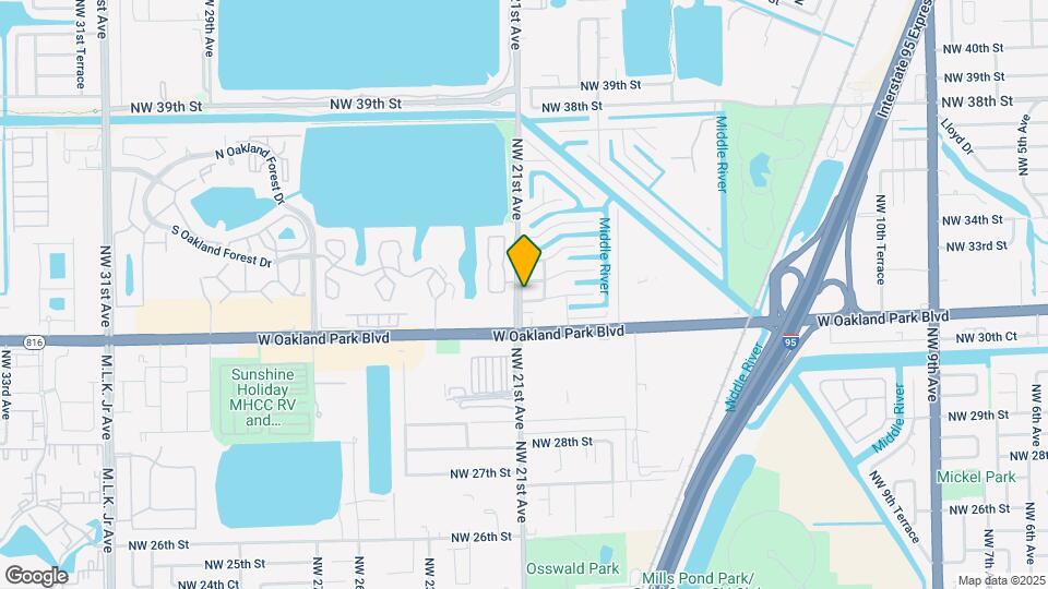 2031 NW 32nd St Map and Location Details