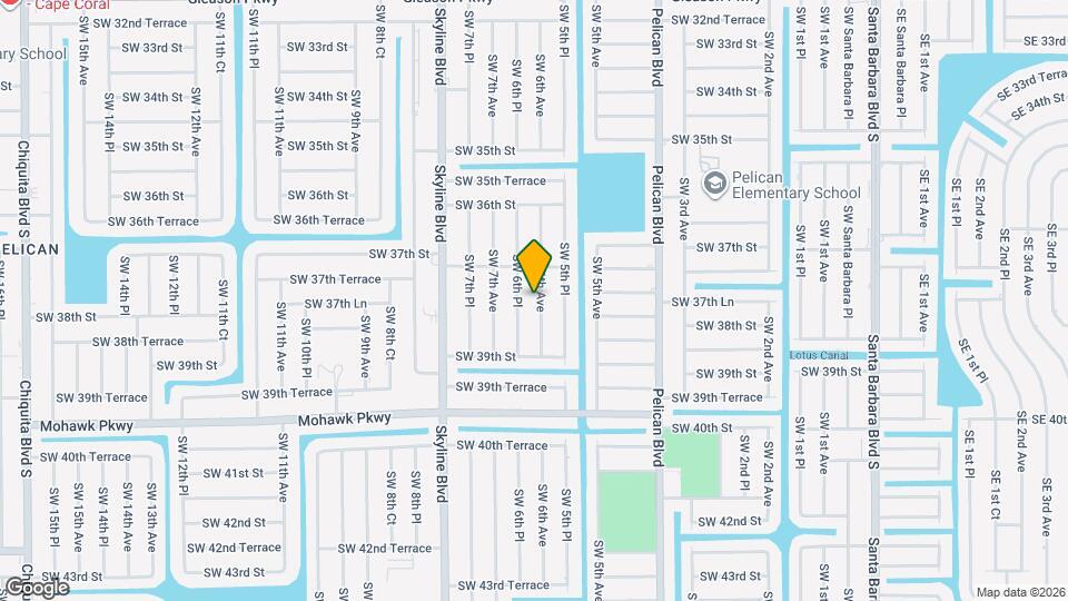 3720 SW 6th Ave, Unit 4527PW3B Map and Location Details