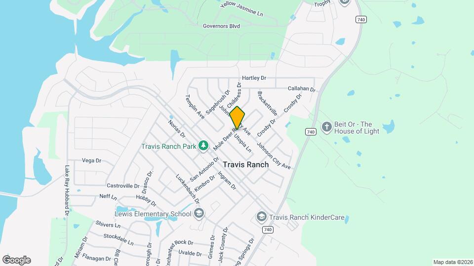 1003 Utopia Ln Mapa y Detalles de la Ubicación