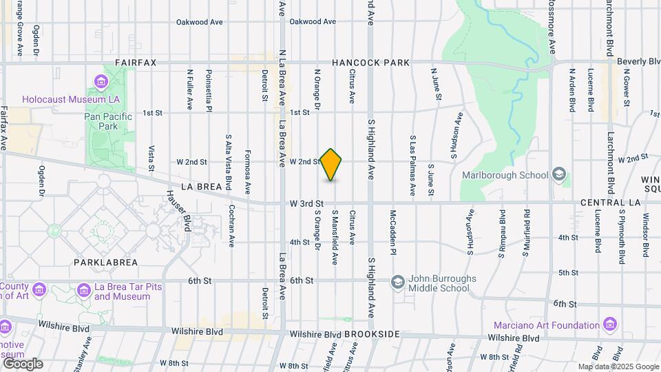 239 S Mansfield Ave Map and Location Details
