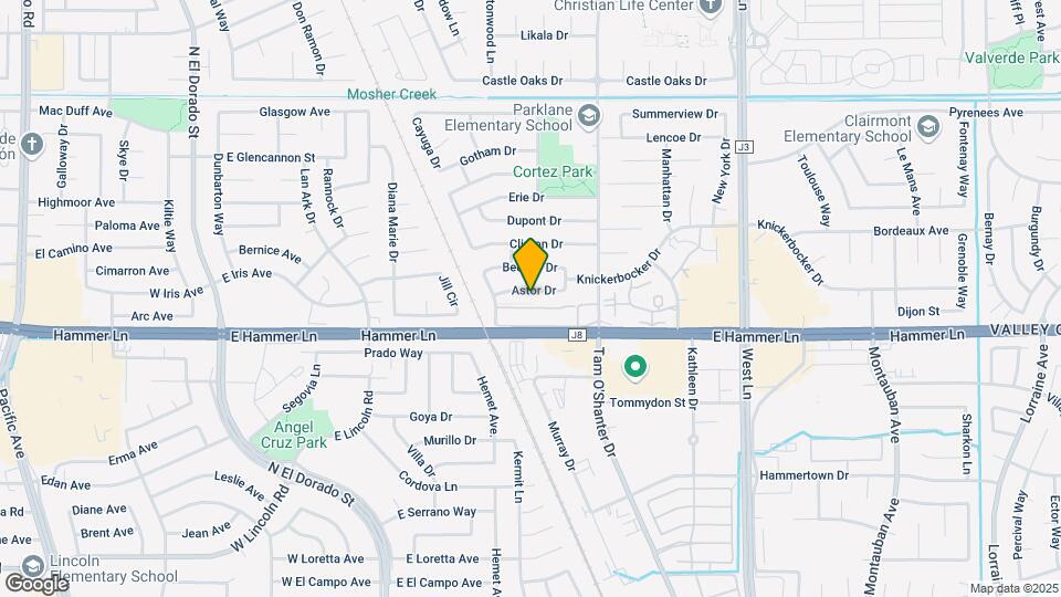 718 Astor Dr Map and Location Details