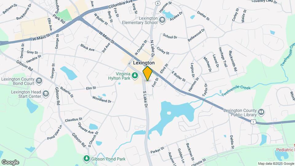 212 S Lake Dr Map and Location Details