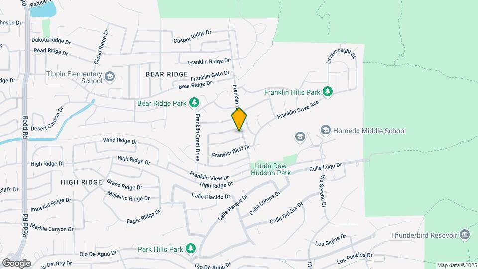 6304 Franklin Trail Drive Map and Location Details