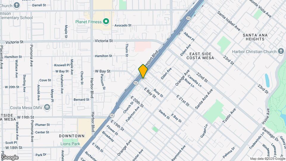 2060 Newport Blvd Mapa y Detalles de la Ubicación