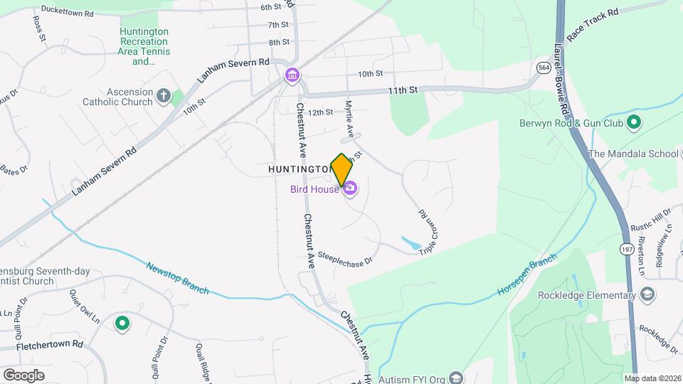 13514 Steeplechase Dr Map and Location Details