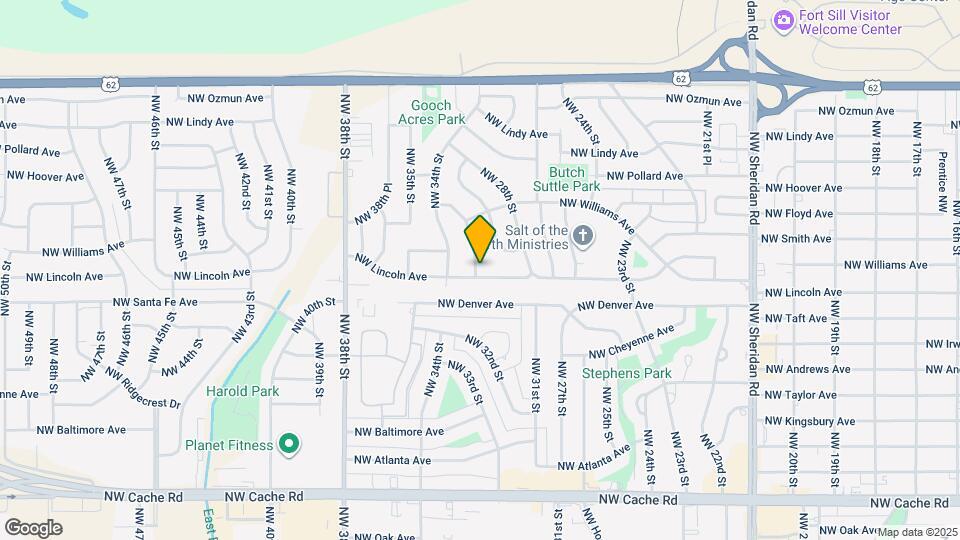2301 NW 32nd St Map and Location Details