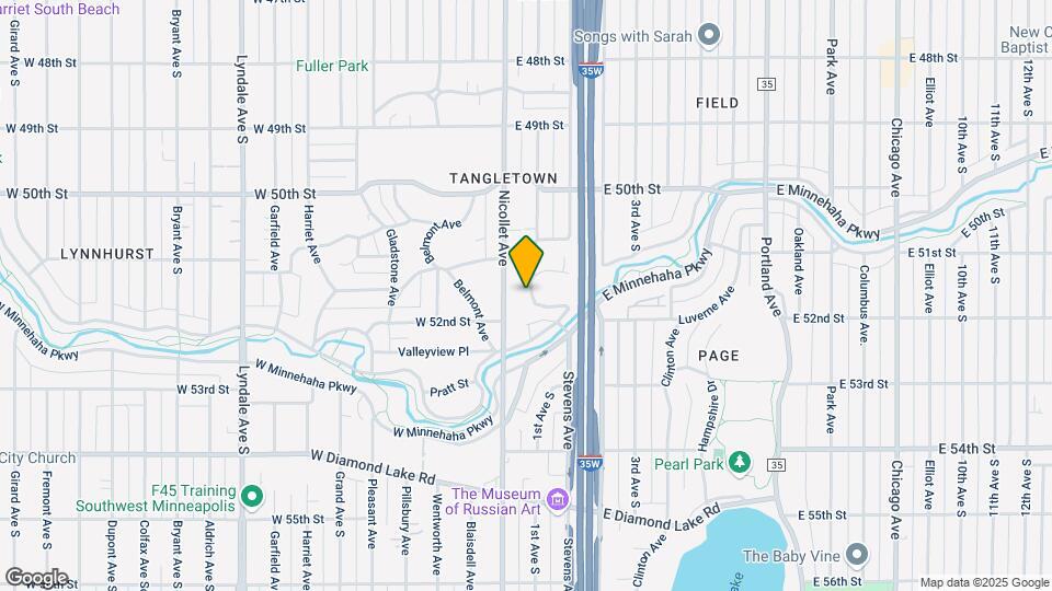 24 Luverne Ave Map and Location Details