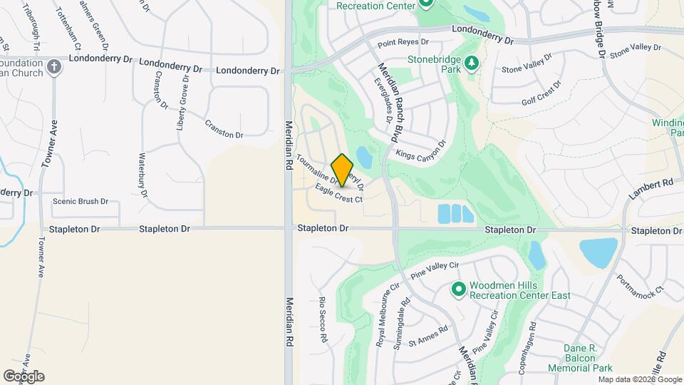 12004 Eagle Crest Ct Map and Location Details