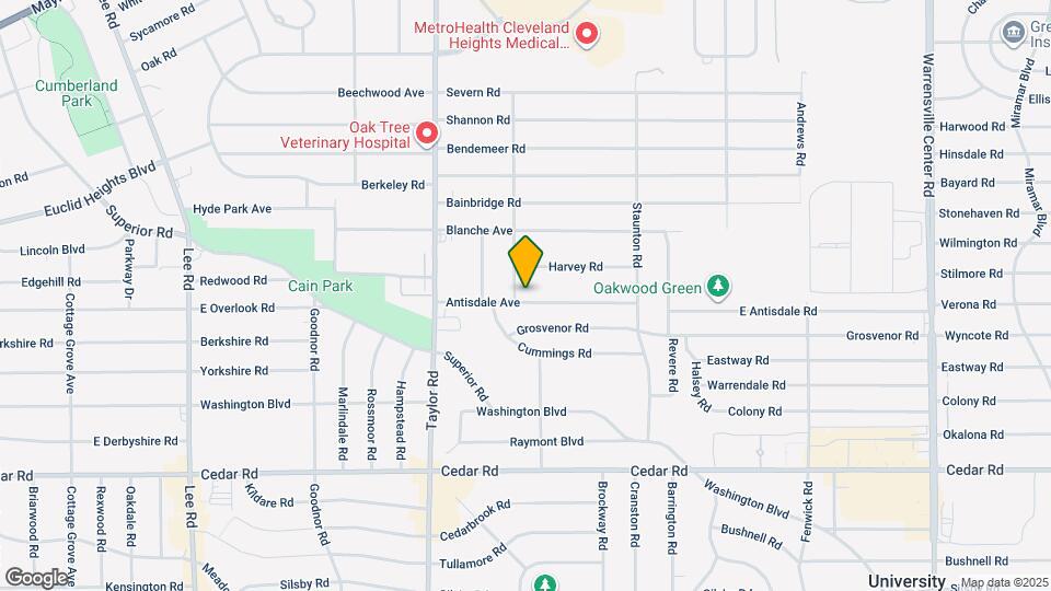 3551 Antisdale Ave Mapa y Detalles de la Ubicación