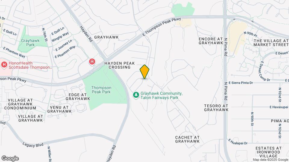 8267 E Sierra Pinta Dr Mapa y Detalles de la Ubicación